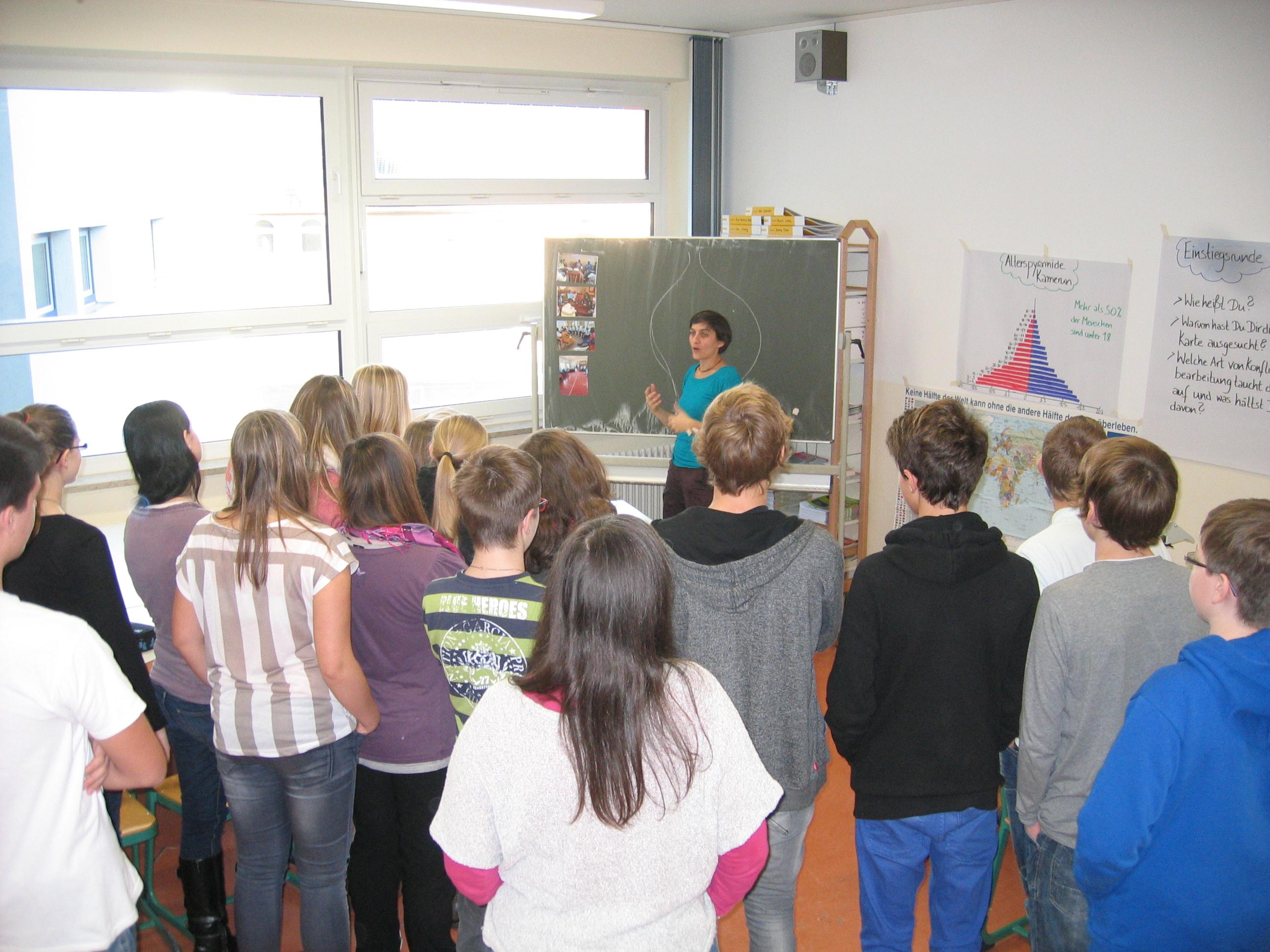Workshop mit SchülerInnen in Bad Sulza